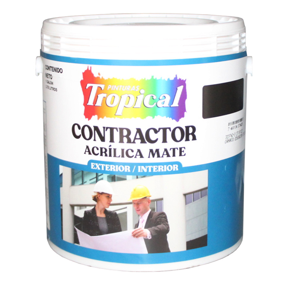 Pintura Tropical Contracto, Acrílico Mate